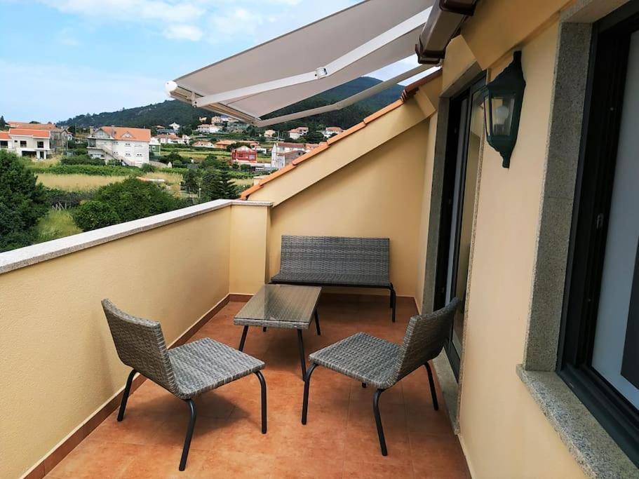 Apartamento Nuevo Con Terraza Y Plaza De Garaje A Guarda Exterior foto
